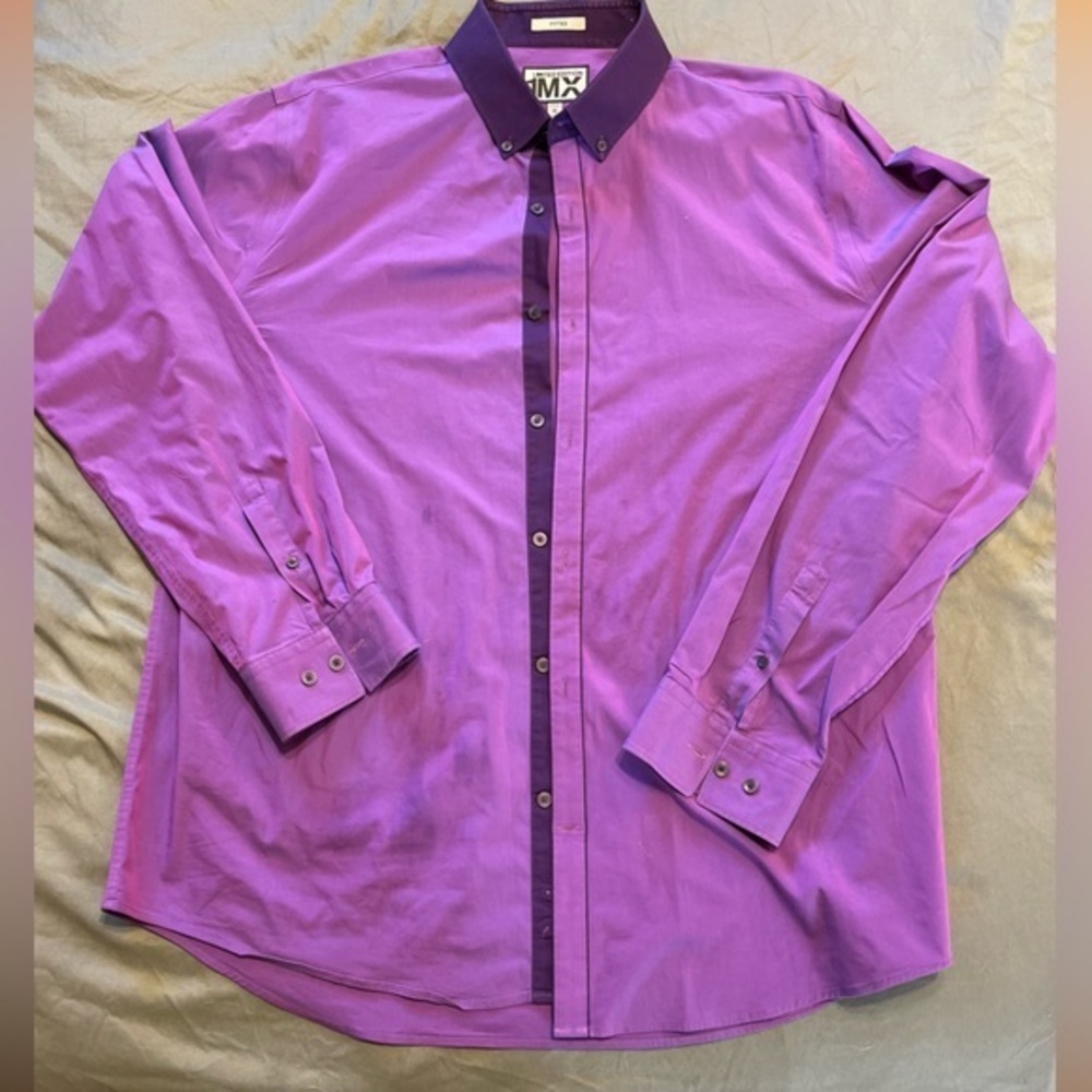 Express men’s long sleeve button up dress shirt